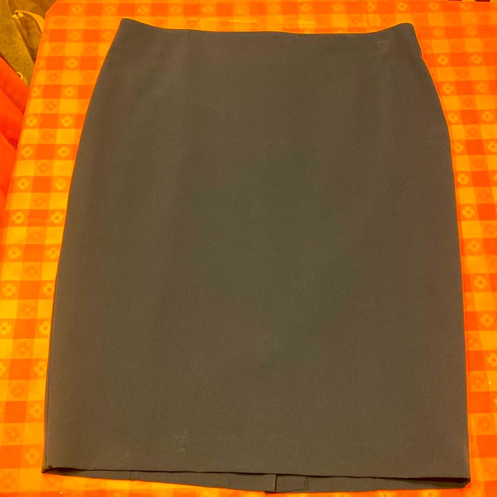 Dark Navy Blue Ann Taylor Pencil Skirt